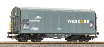 PIKO 24640 - H0 - Schiebeplanwagen Shimmns, Wascosa, Ep. VI